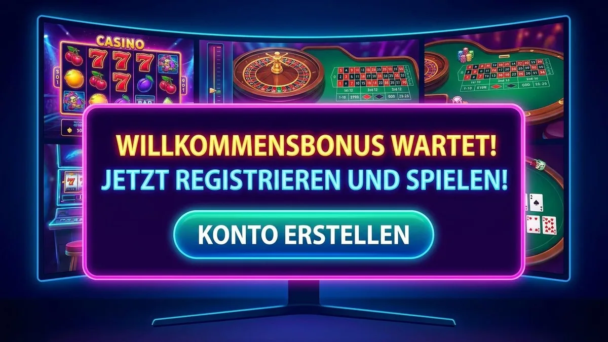 Registrierung mit Bonus